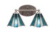 Toltec Lighting - 5912-BN-9325 - Two Light Bath Bar - Capri - Brushed Nickel