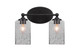 Toltec Lighting - 5912-MB-3002 - Two Light Bath Bar - Capri - Matte Black