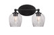 Toltec Lighting - 5912-MB-4812 - Two Light Bath Bar - Capri - Matte Black