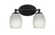 Toltec Lighting - 5912-MB-615 - Two Light Bath Bar - Capri - Matte Black