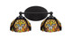 Toltec Lighting - 5912-MB-9945 - Two Light Bath Bar - Capri - Matte Black