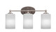 Toltec Lighting - 5913-BN-3001 - Three Light Bath Bar - Capri - Brushed Nickel