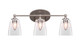 Toltec Lighting - 5913-BN-461 - Three Light Bath Bar - Capri - Brushed Nickel