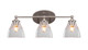 Toltec Lighting - 5913-BN-4760 - Three Light Bath Bar - Capri - Brushed Nickel