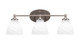 Toltec Lighting - 5913-BN-4761 - Three Light Bath Bar - Capri - Brushed Nickel