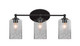 Toltec Lighting - 5913-MB-3002 - Three Light Bath Bar - Capri - Matte Black