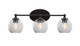 Toltec Lighting - 5913-MB-4102 - Three Light Bath Bar - Capri - Matte Black