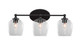 Toltec Lighting - 5913-MB-4810 - Three Light Bath Bar - Capri - Matte Black
