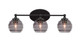 Toltec Lighting - 5913-MB-5112 - Three Light Bath Bar - Capri - Matte Black