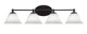 Toltec Lighting - 5914-MB-311 - Four Light Bath Bar - Capri - Matte Black