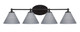 Toltec Lighting - 5914-MB-4052 - Four Light Bath Bar - Capri - Matte Black