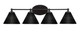 Toltec Lighting - 5914-MB-4059 - Four Light Bath Bar - Capri - Matte Black