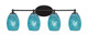 Toltec Lighting - 5914-MB-5055 - Four Light Bath Bar - Capri - Matte Black