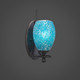Toltec Lighting - 591-DG-5055 - One Light Wall Sconce - Capri - Dark Granite