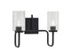 Toltec Lighting - 6222-MB-3002 - Two Light Bath Bar - Sandia - Matte Black