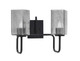 Toltec Lighting - 6222-MB-542 - Two Light Bath Bar - Sandia - Matte Black