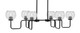 Toltec Lighting - 6236-MB-4102 - Six Light Bar - Sandia - Matte Black
