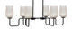 Toltec Lighting - 6236-MB-4253 - Six Light Bar - Sandia - Matte Black