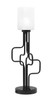 Toltec Lighting - 62-MB-541 - One Light Accent Lamp - Sandia - Matte Black