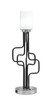 Toltec Lighting - 62-MBGP-310 - One Light Accent Lamp - Sandia - Matte Black & Graphite