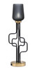 Toltec Lighting - 62-MBNAB-4252 - One Light Accent Lamp - Sandia - Matte Black & New Age Brass