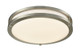 Westgate - FDL-16-MCT - Ceiling Drum - Brushed Nickel