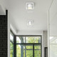 Desmond LED Flush Mount (9092-FM7 WHT-WHT)
