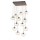 manufacturer_finish:Burnished Bronze|manufacturer_glass:Floret Crystal Inner - Amber Outer|light_output:Unspecified|color_temperature:2700K|cri:Unspecified|voltage:Unspecified