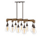 Hinkley - 3269IN - LED Linear Chandelier - Denton - Industrial Iron