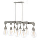 Hinkley - 3269PW - LED Linear Chandelier - Denton - Pewter