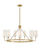 Hinkley - 45009HB - LED Pendant - Lewis - Heritage Brass