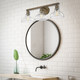 Carver Three Light Bath Vanity (0305-BA3 CP-CLR)