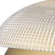 Crawford One Light Flush Mount (0309-FM BCB-RPG)