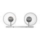 Remy Two Light Vanity (0314-BA2 PW-CLR)