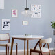 Ingalls One Light Pendant (0508-L BLK-CLR)