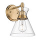 Malta One Light Wall Sconce (0511-1W BCB-CLR)