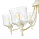 Keating Six Light Chandelier (0806-6 AI-HWG)
