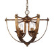 Golden - 0815-4P HG - Four Light Pendant - Victoria - Heirloom Gold