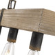 Garrett Five Light Linear Pendant (0818-LP ABI)