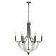 Elwood Six Light Chandelier (0840-6 ABI)