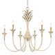 Lillianne Six Light Chandelier (0846-6 AI)