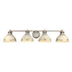 Kinsley Four Light Bath Vanity (0865-BA4 AGV-AI)