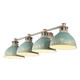 Kinsley Four Light Bath Vanity (0865-BA4 AGV-TEAL)