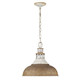 Kinsley One Light Pendant (0865-L AGV-RUST)