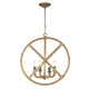 Marina Four Light Chandelier (0868-4 BC)