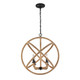 Marina Four Light Chandelier (0868-4 NB)