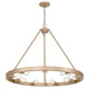 Golden - 1019-9 FRG - Nine Light Chandelier - Castile - French Gold