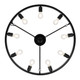 Castile Nine Light Semi-Flush Mount (1019-9SF BLK)