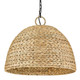 Rue Five Light Pendant (1081-5P BLK-WSG)