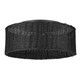 Erma Three Light Flush Mount (1084-FM BLK-BW)